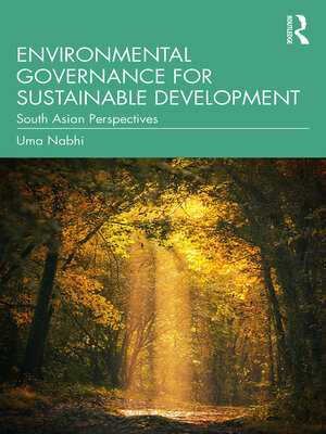 cover image of Environmental Governance for Sustainable Development